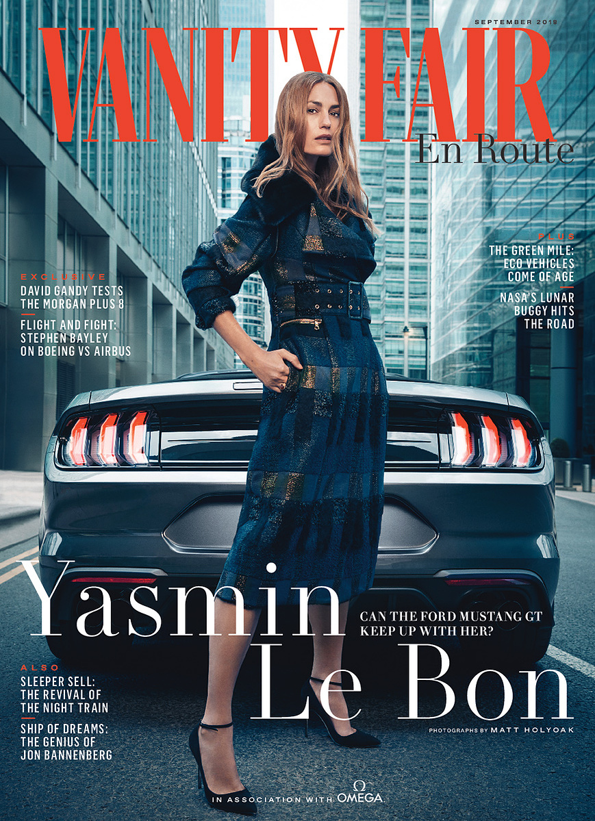 Yasmin Le Bon for Vanity Fiar: Digital
(C) Matt Holyoak