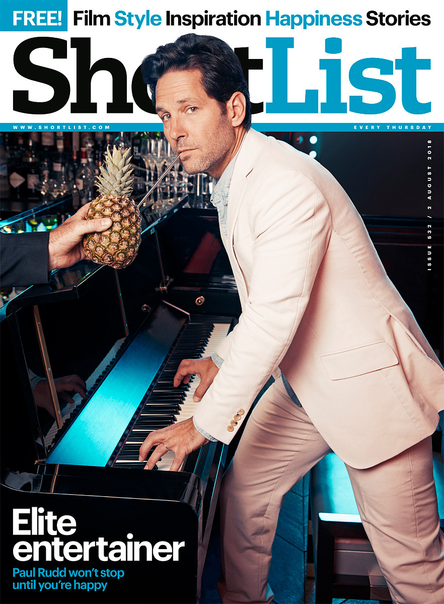 Paul Rudd for ShortList: Digital
(C) Matt Holyoak