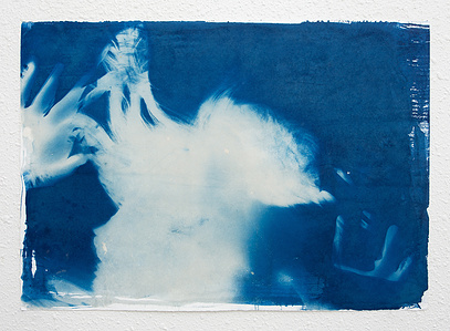 cyanotype photography, Los Angeles gallery