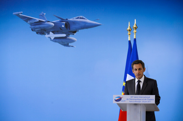 Nicolas Sarkozy, president de la republique, discour d'inauguration du salon