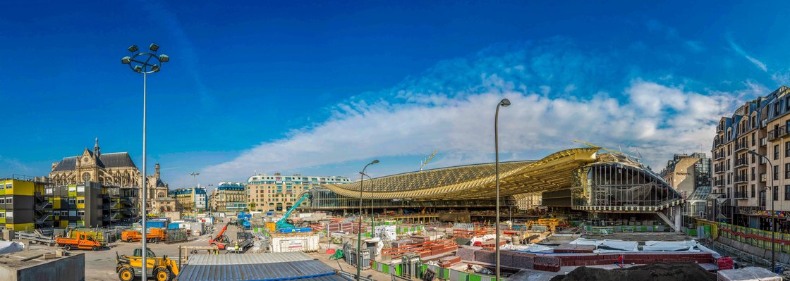 La Canopée, quartier des Halles, Paris