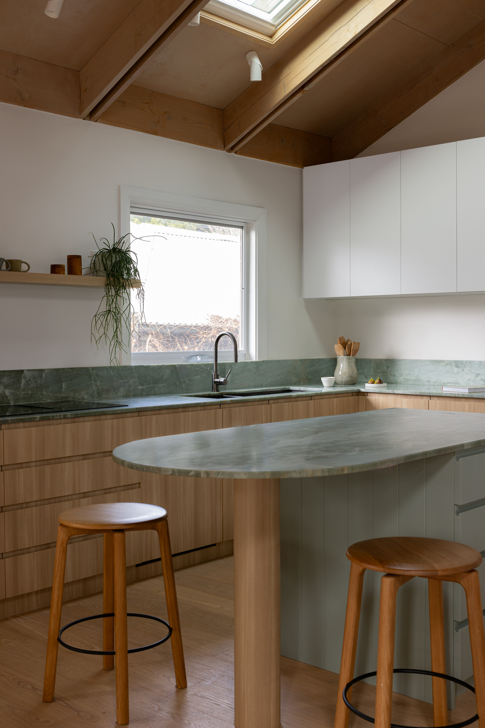 Northcote renovation Melbourne homes
Interior design Melbourne
Kitchen design
green stone