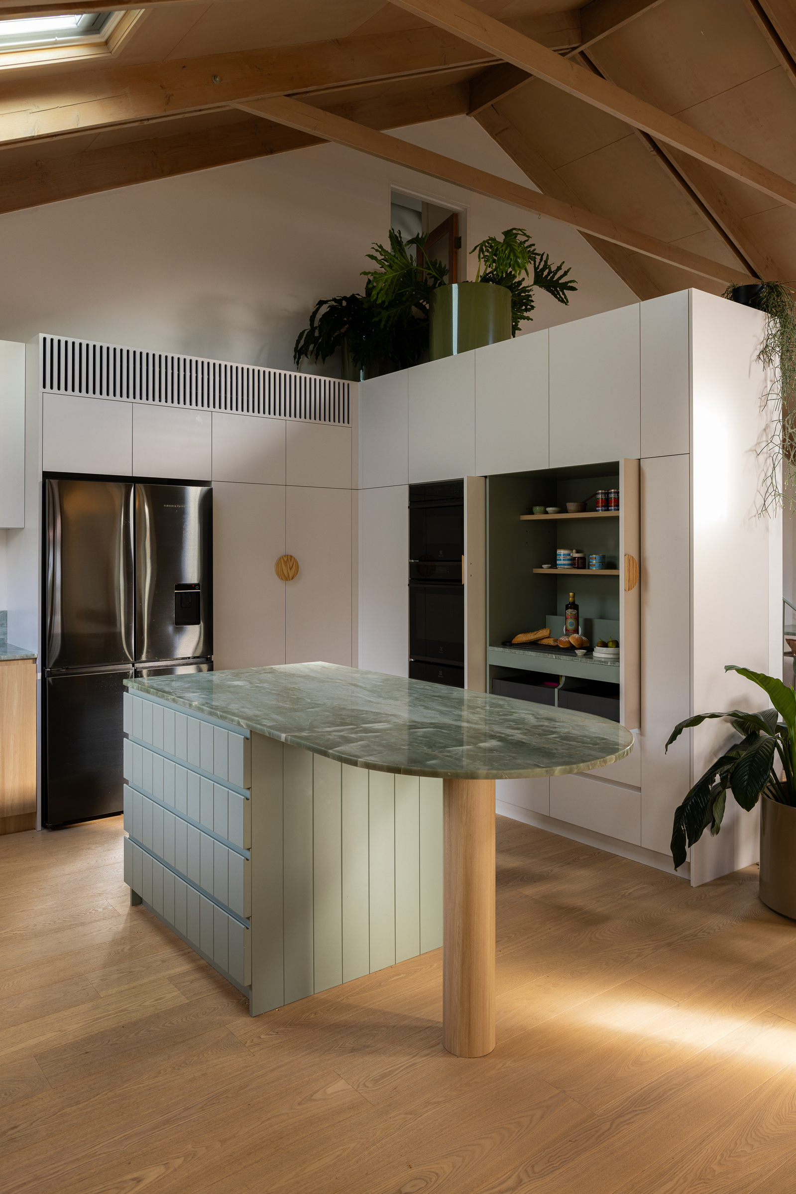 Northcote renovation Melbourne homes
Interior design Melbourne
Kitchen design
green stone