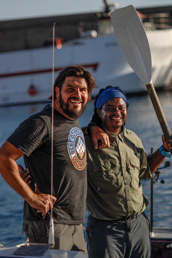 Riaan Manser and Fana Lehaka