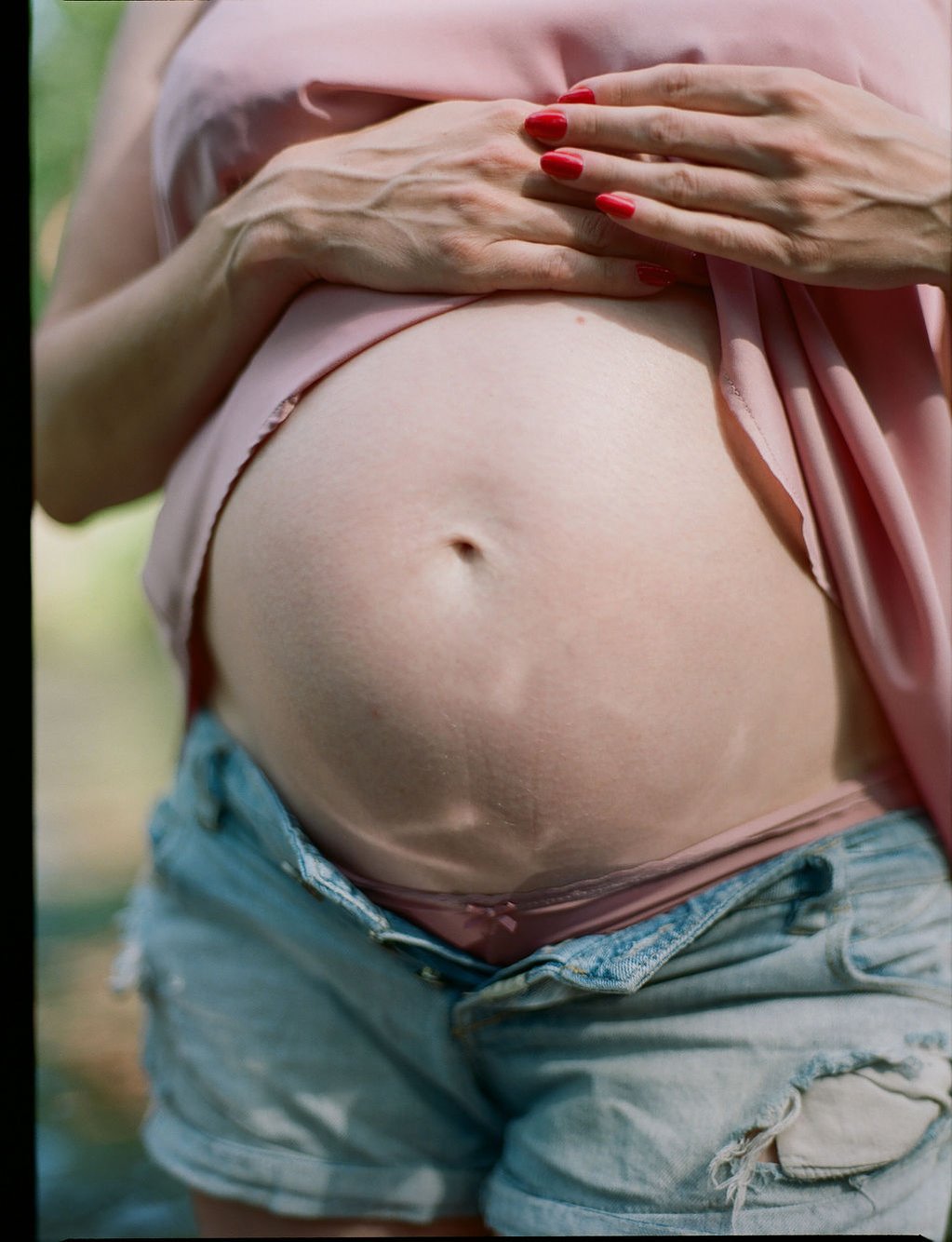 Pregnancy film photography Brighton London Somerset UK