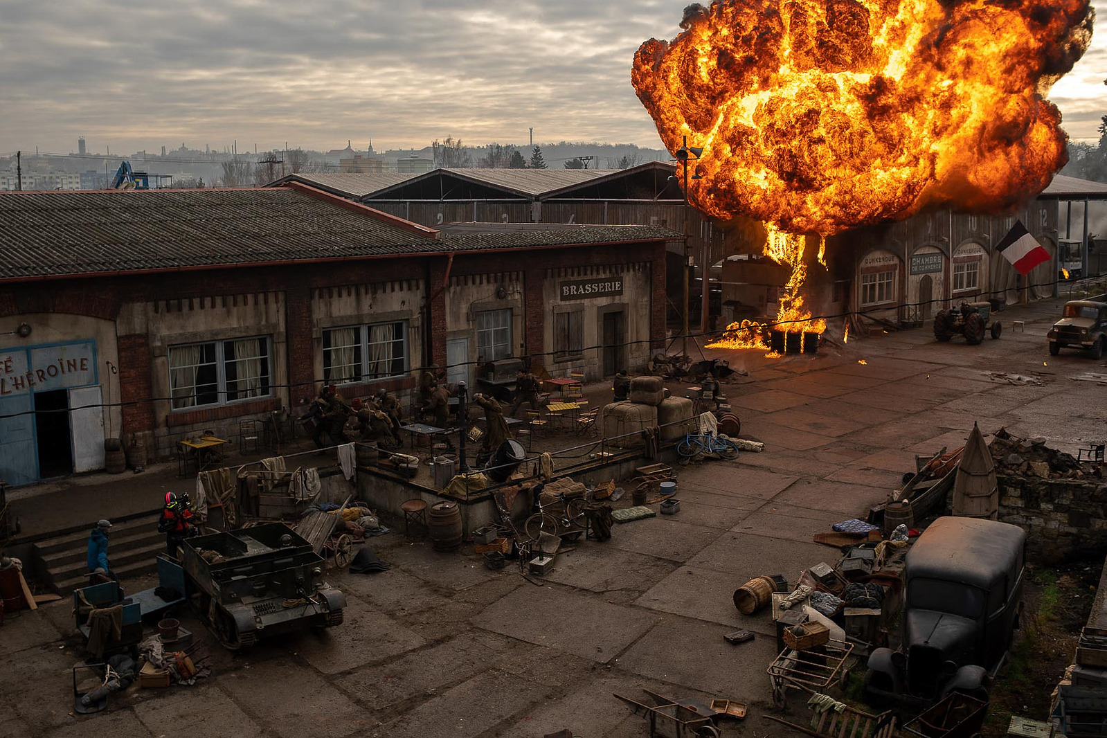 BTS scene from World on Fire
Directed by: Adam Smith, Thomas Napper, Andy Wilson, Chanya Button
Produced by: Mammoth Screen 
Network: BBC One