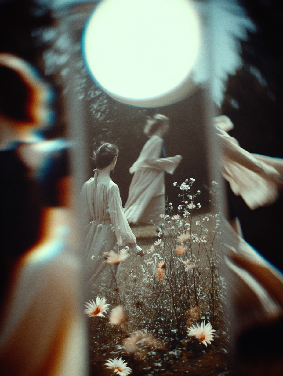 The image is created by blending my own drawings and photography with the help of AI tools.