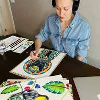 Artist painter Elina Sondore