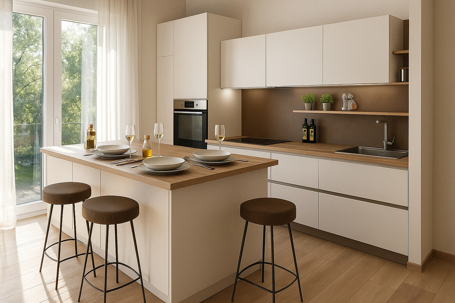 Rustic kitchen