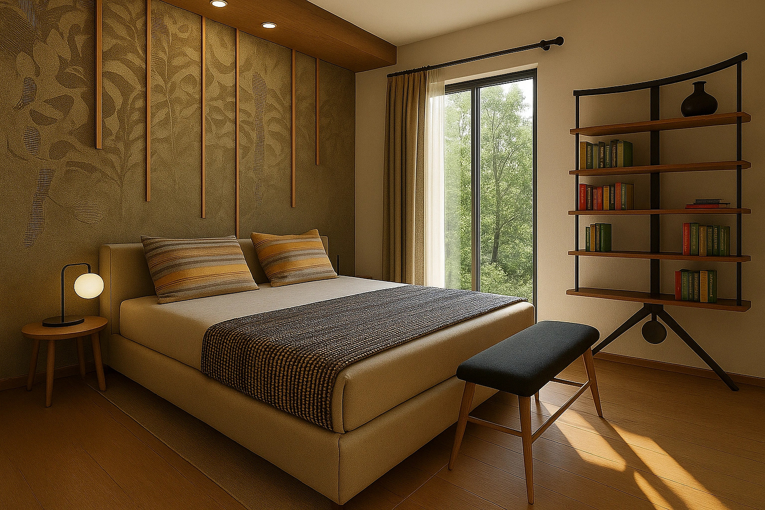 Bedroom finish