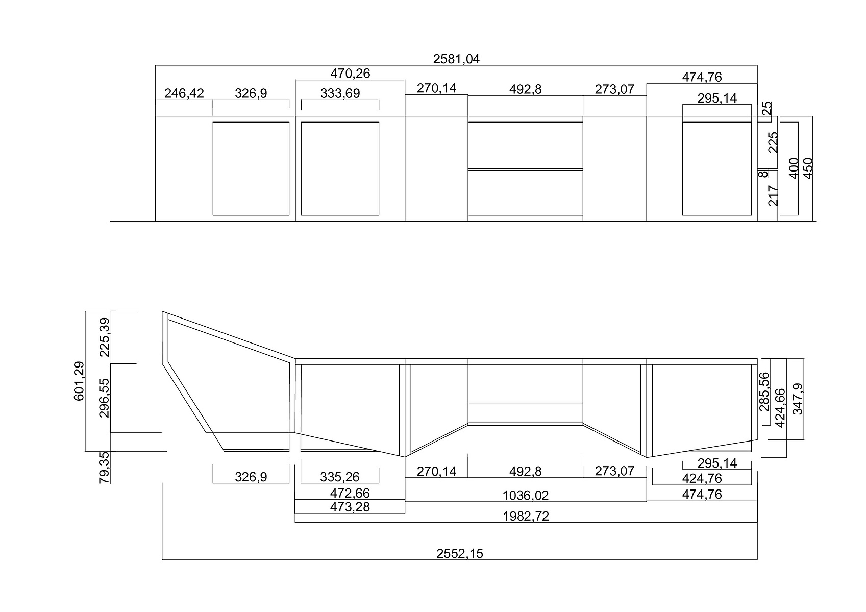 TV cabinet project