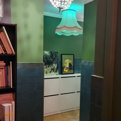 Ambiance mystèrieuse verte