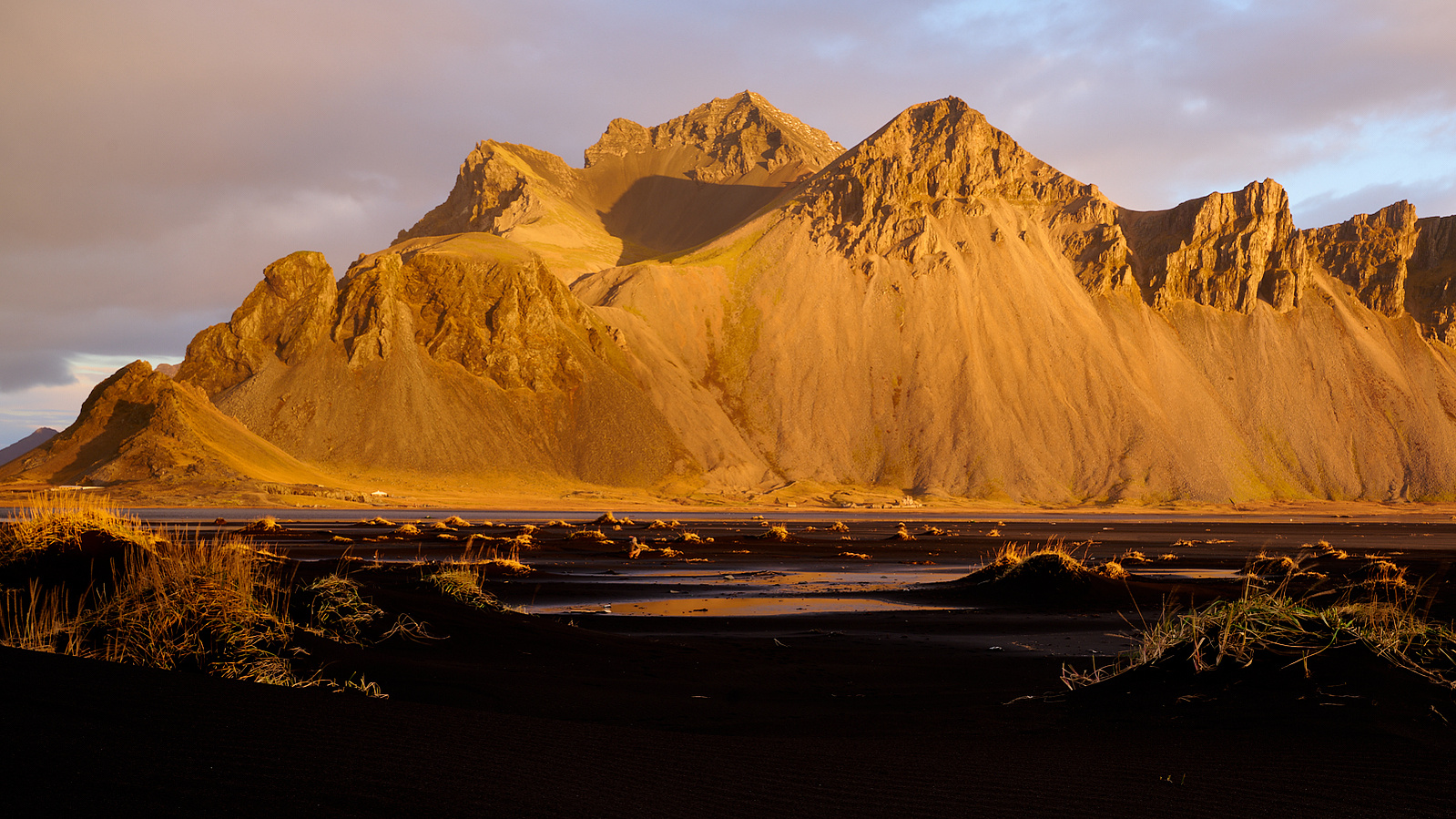 Famous location in gorgeous evening light