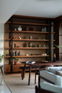 Interior photography of an apartment at Trevose Crescent designed by Goy Architects.