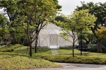 Overall view of the Airmesh designed by Airlab.