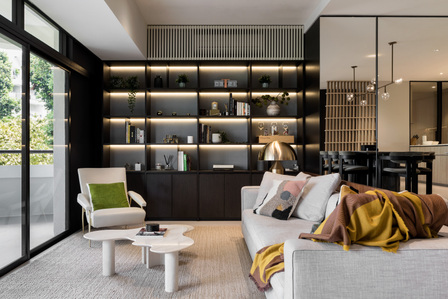 Interior photography of an apartment at Regency Park designed by FDAT Architects