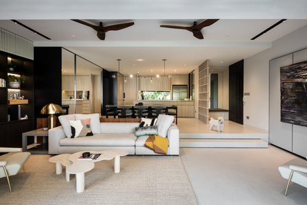 Interior photography of an apartment at Regency Park designed by FDAT Architects