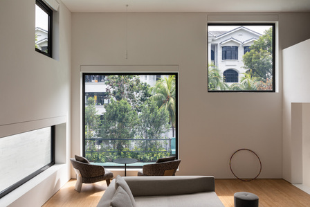Interior view of the Window House designed by Super Assembly.