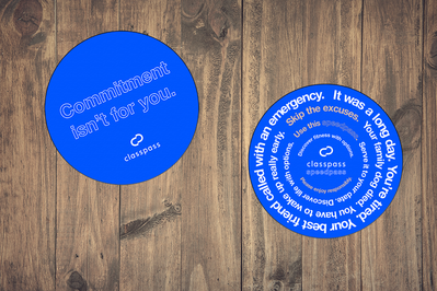 ClassPass spec coasters
