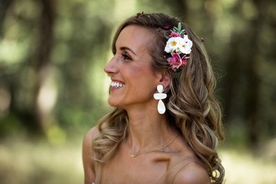 Effortless bridal hair and makeup
