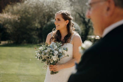 Spring bridal hair and makeup
