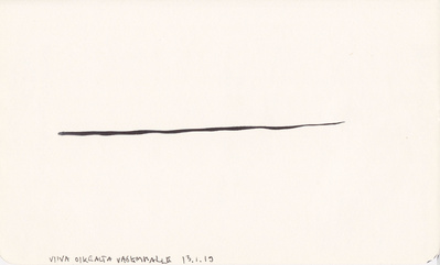 a line is drawn from right to left