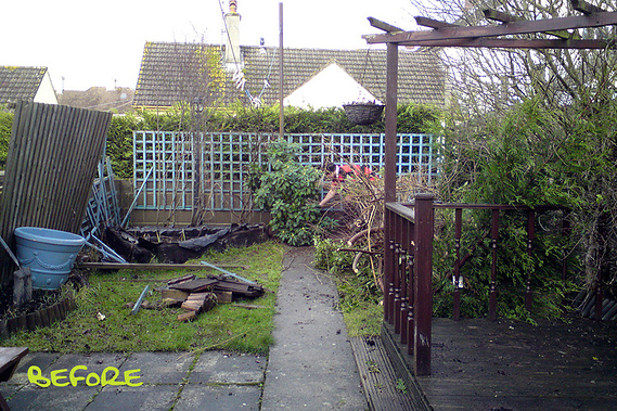 garden landscaping in Chudleigh Devon