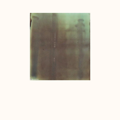 AI-generated image resembling a faded colour Polaroid