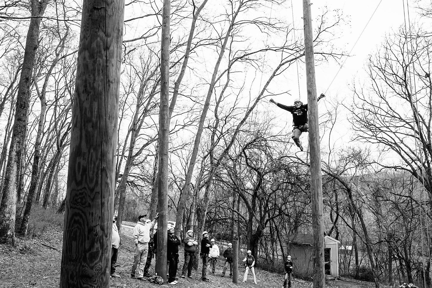 The leap.