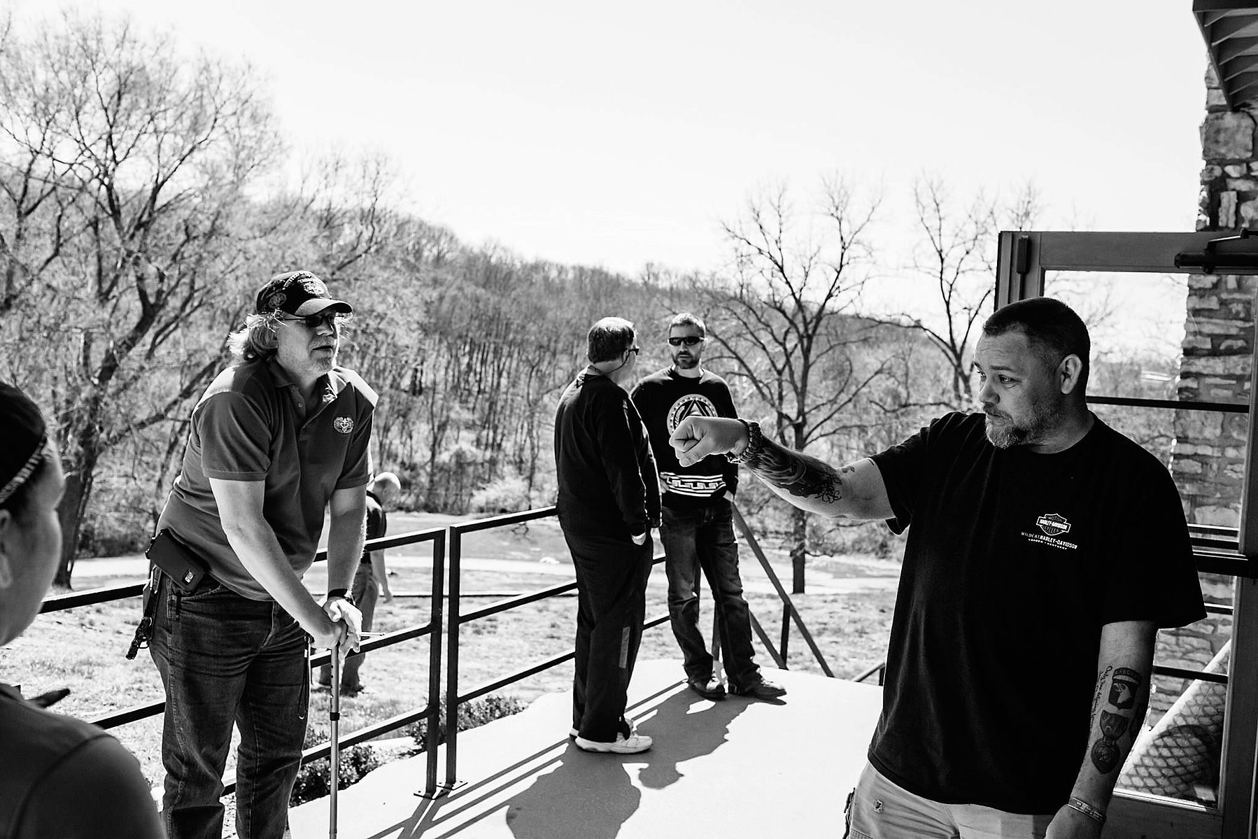A break to stretch the legs and have a smoke. Bill describes the long drive from Kentucky to Warriros' Ascent in Parkville, MO.