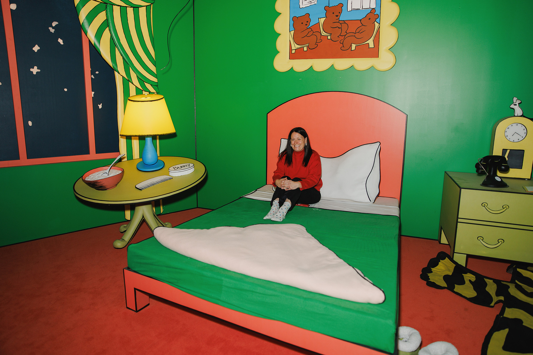 KANSAS CITY, MO – DECEMBER 07, 2023: The Rabbit Hole; an immersive museum in Kansas City, MO where people can experience scenes and characters from children’s literature. Credit: Chase Castor for The New York Times.
