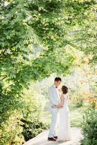 Whately wedding venue with orchards