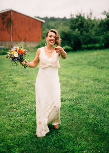 Whately Massachuessetss farm wedding venue Quonquont Farm.