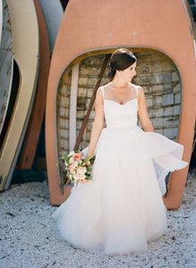 A sunny wedding day in Newport, Rhode Island.  