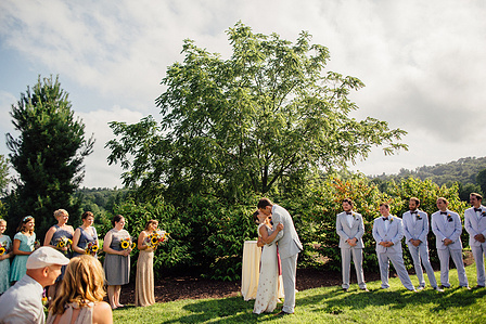 Quonquont Farm wedding photos

