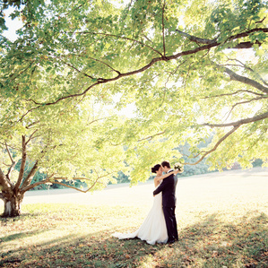 Stunning bride and groom photography at Lyman Estate