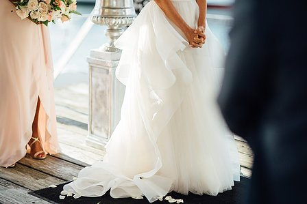 Goat Island Marina Rhode Island Wedding