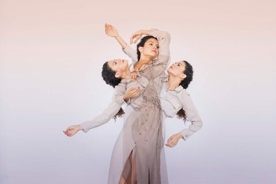 Dancer Zui Gomez in a multi-exposure portrait photographed by Nir Arieli for the VOA campaign