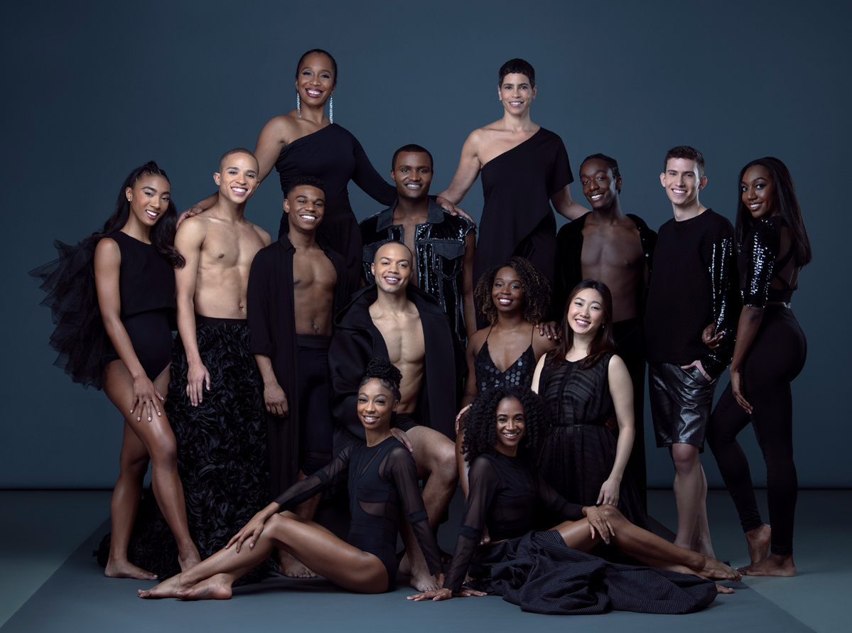 Group photo of Ailey II 2022 season
