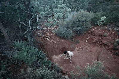 Dancer Cory Barnette in Sedona Arizona