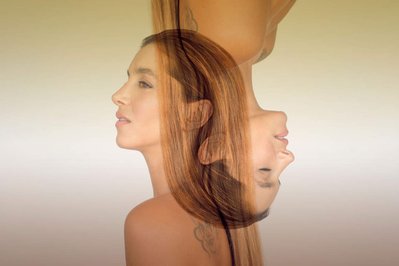 Gym Coach Liky Rozenberg in a double exposure portrait