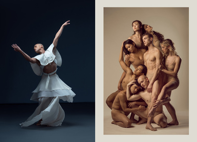 Dancer Travon M. Williams of Ailey II and Peridance Contemporary Dance dancers