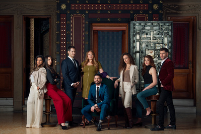 real estate team group photo