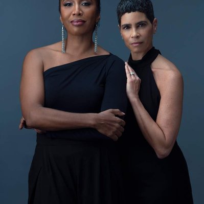 Portrait of Ailey II Artistic Director Francesca Harper and Rehearsal Director Lakey Evans-Peña
