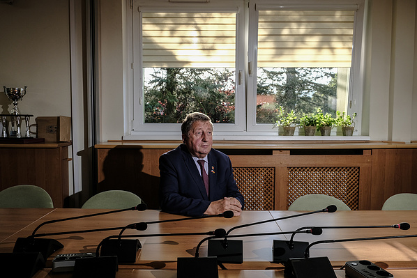 Władysław Diakun, mayor of Police, Poland, on 25.09.2023.