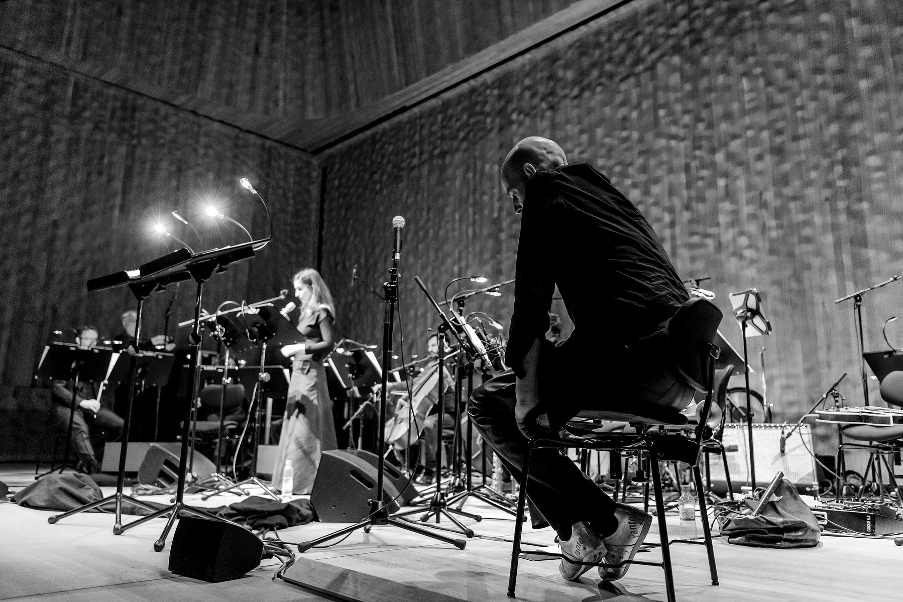rehearsal at Elbphilharmonie hamburg kleiner Saal