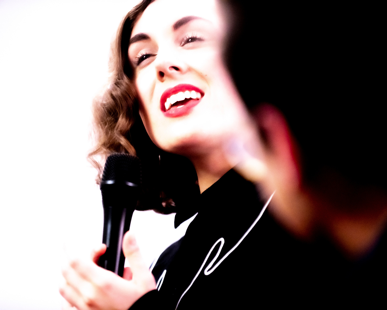 jazz singer in concert