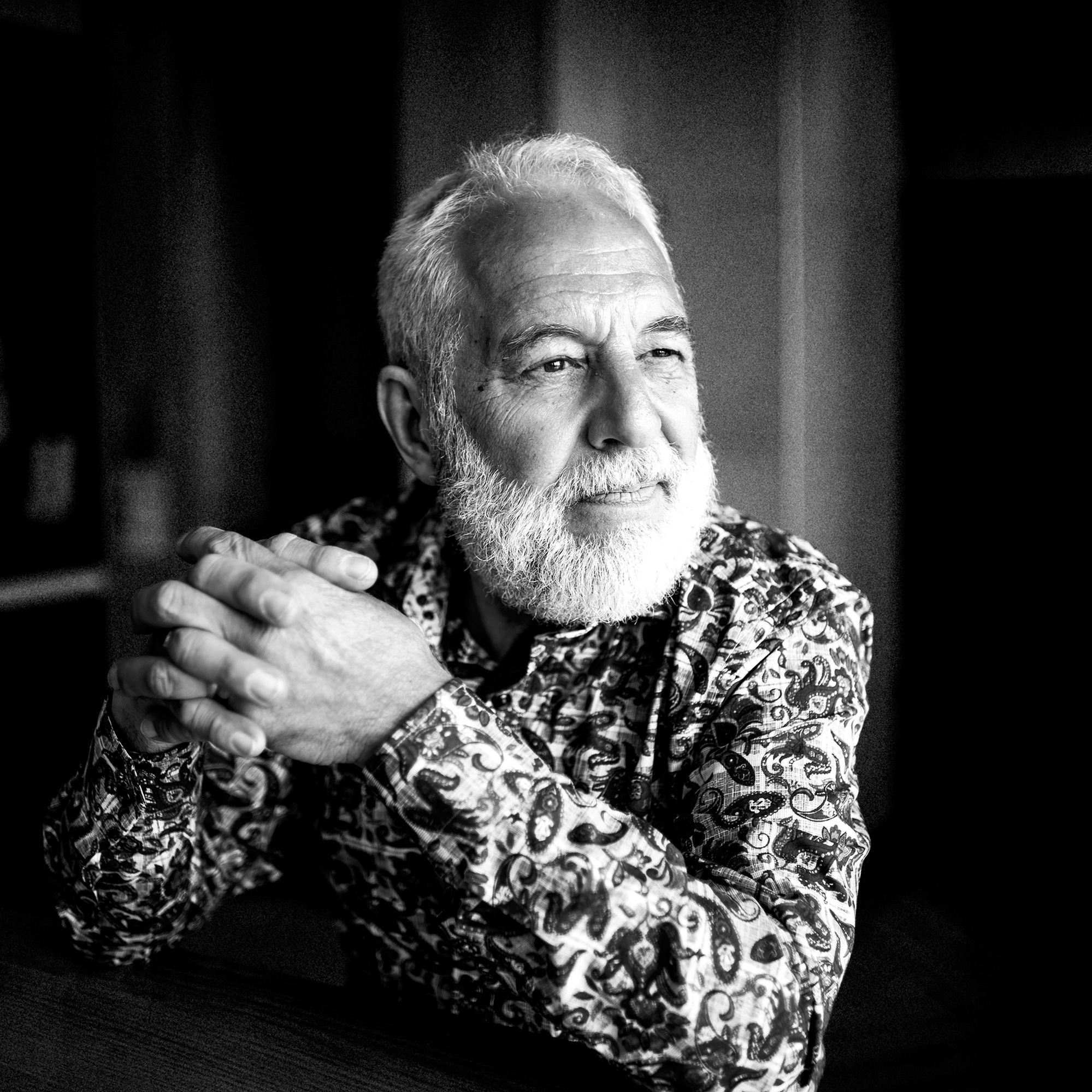 Documentary personal branding photograph in black & white by Frank Fenn of Ottawa