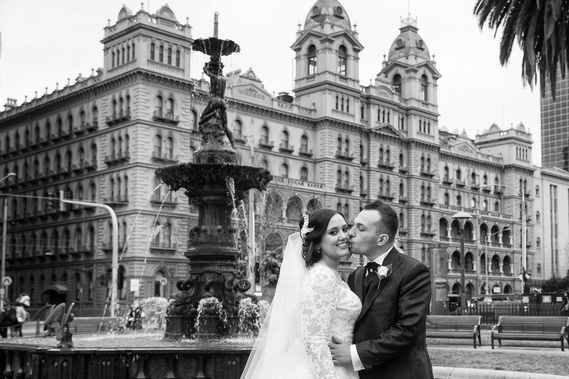 Melbourne Wedding Photography Chris Kontos Windsor Hotel Monochrome