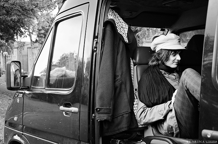 Musician Max Bianco by Nottingham based music photographer Karina Lyburn.